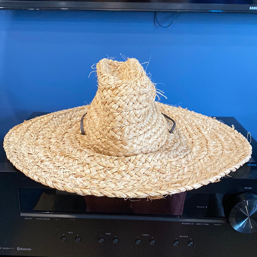 Scala Women's Raffia Lifeguard Hat, Natural, Sun Hat